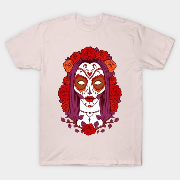 Incredible woman skull T-Shirt by El gug